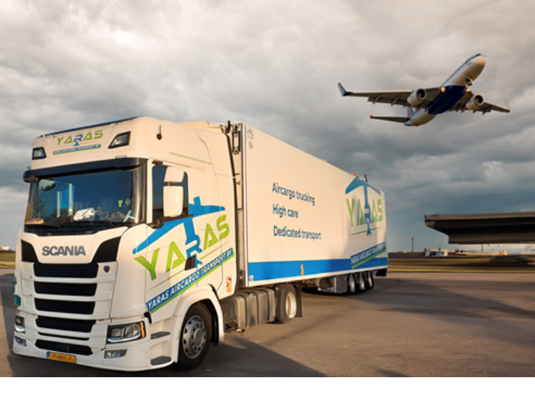 Semi-remorque FRC MEGA Air Cargo pour Yaras
